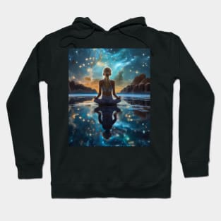 yoga in the nature Hoodie